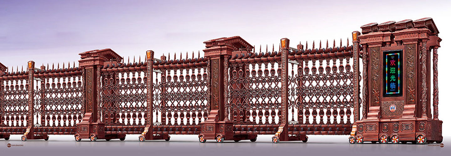 上海鋁合金自動伸縮門的設計理念